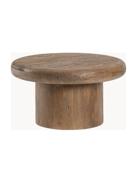 Runder Mangoholz-Couchtisch Lopez, verschiedene Grössen, Mangoholz, Mangoholz, Ø 60 cm