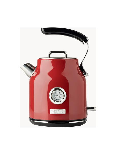 Wasserkocher Dorset, 1.7 L, Edelstahl, beschichtet, Rot, glänzend, 1.7 L