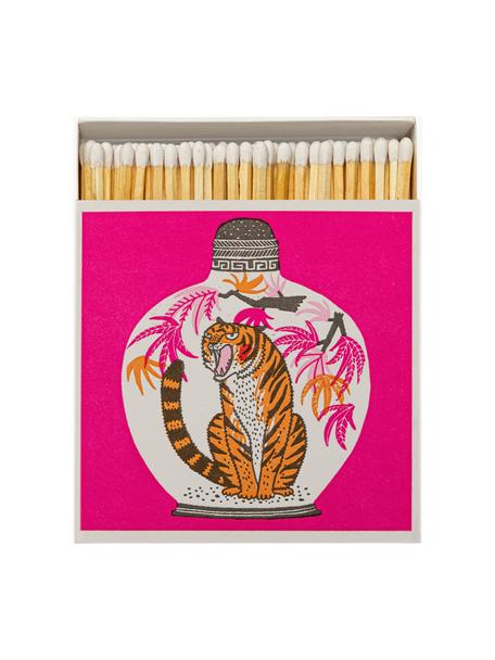 Design Streichholzschachtel Farmer Tiger, Box: Karton Dieses Produkt wir, Farmer Tiger, B 11 x H 11 cm