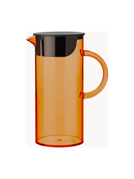 Karaffe EM77, 1.5 L, Kunststoff, Orange, transparent, 1.5 L