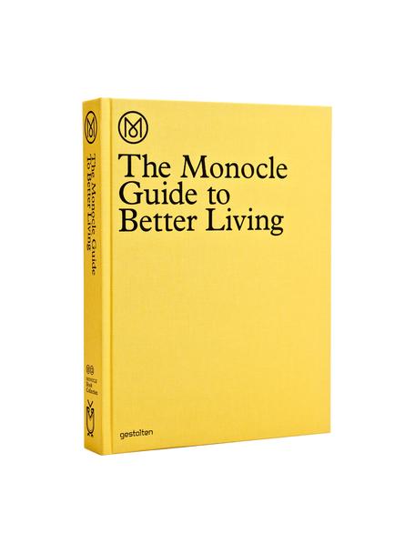 Kniha The Monocle Guide to Better Living, Papír, Žlutá, Š 20 cm, D 27 cm