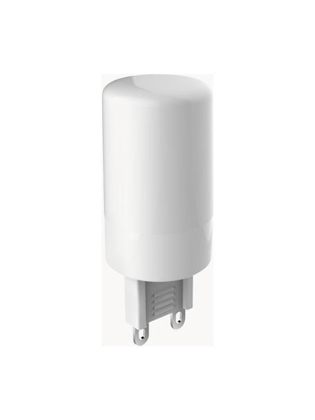 G9 peertje, 370lm, neutraal wit, 1 stuk, Peertje: glas, Fitting: aluminium, Wit, Ø 2 x 370 lm