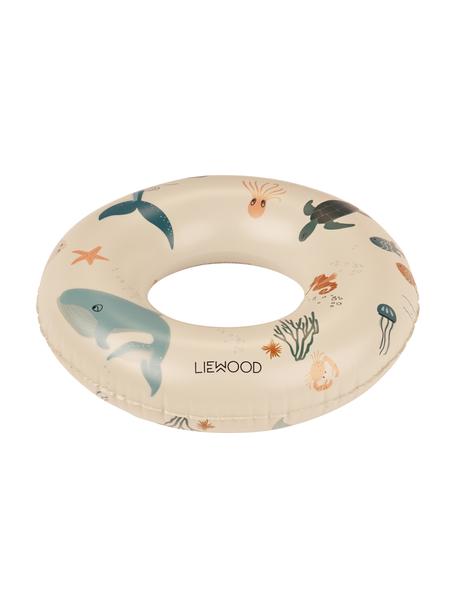 Anello da nuoto per bambini Baloo, 100% plastica (PVC), Beige, multicolore (motivo animali marini), Ø 45 cm