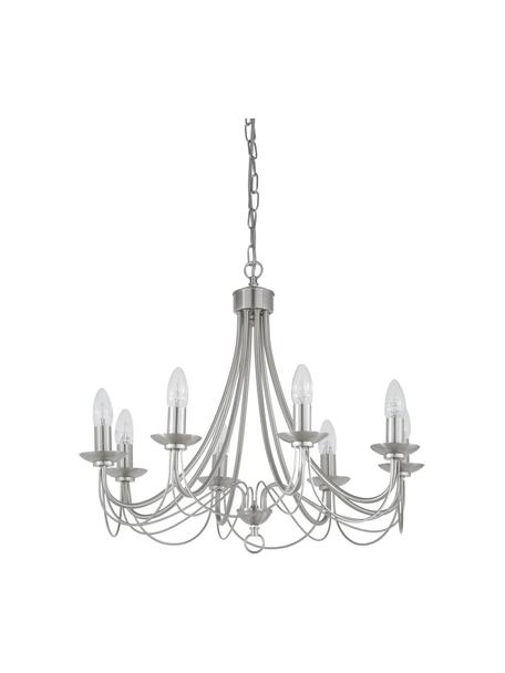Väčší luster Maypole, Oceľová, Ø 60 x V 50 cm