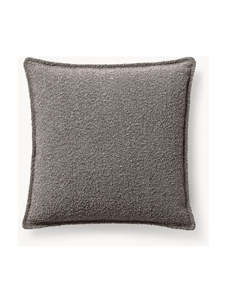 Bouclé-Sofa-Kissen Lennon, Hülle: Bouclé (80 % Polyester, 2, Bouclé Greige, B 60 x L 60 cm