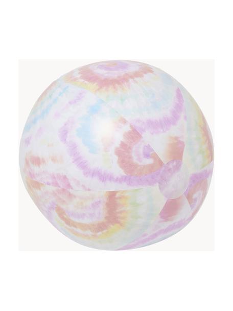 Großer aufblasbarer Wasserball Tie Dye, Kunststoff, Bunt, Krawattenfarbe-Optik, Ø 90 cm
