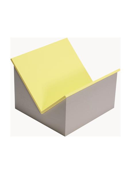 Tijdschriftenhouder Tick van essenhout, Gelakt essenhout

Dit product is gemaakt van duurzaam geproduceerd, FSC®-gecertificeerd hout., Lichtgrijs, lichtgeel, B 45 x D 42 cm