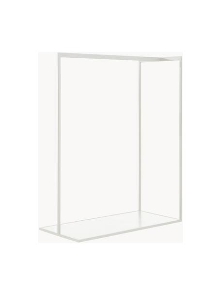 Stojan na oblečenie s mramorovým vzhľadom Pacey, Biela, mramorová, Š 120 x V 152 cm