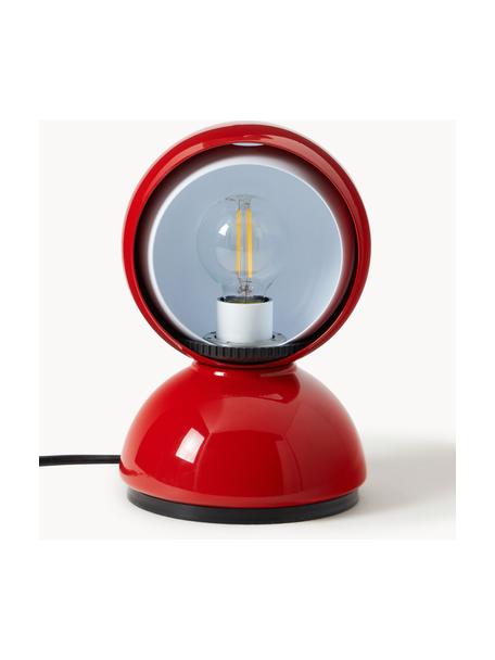 Malá stolní lampa Eclisse, Červená, Ø 12 cm, V 18 cm