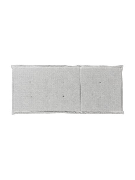 Einfarbiges Sitzpolster Ortun, Grau, B 50 x L 123 cm