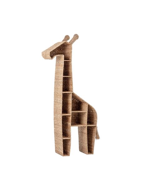 Estantería de hierba bankuan Kalu, Hierba bankuan, Beige, An 46 x Al 148 cm