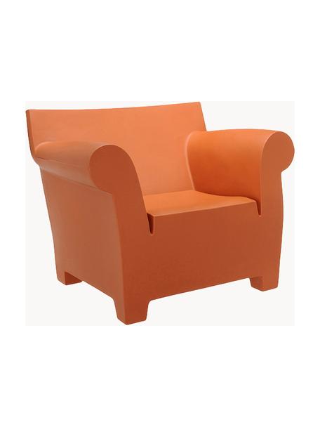 Fauteuil de jardin Bubble Club, Polyéthylène, Orange, larg. 102 x prof. 75 cm