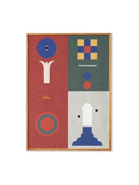 Plakat Bauhaus 01, Papier matowy Hahnemühle o gramaturze 230 g, druk cyfrowy z 12 farbami

Ten produkt jest wykonany z drewna pochodzącego ze zrównoważonych upraw, które posiada certyfikat FSC®., Czerwony, ciemny zielony, wielobarwny, S 30 x W 40 cm