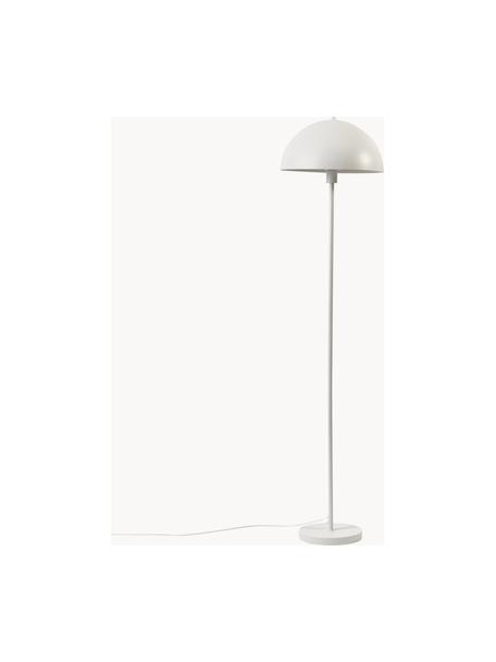 Stehlampe Matilda in Weiß, Lampenschirm: Metall, pulverbeschichtet, Lampenfuß: Metall, pulverbeschichtet, Weiß, H 164 cm