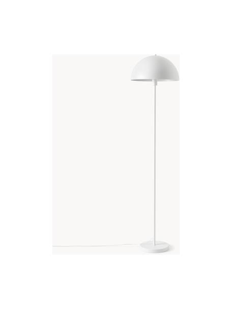 Stehlampe Matilda in Weiss, Lampenschirm: Metall, pulverbeschichtet, Weiss, H 164 cm