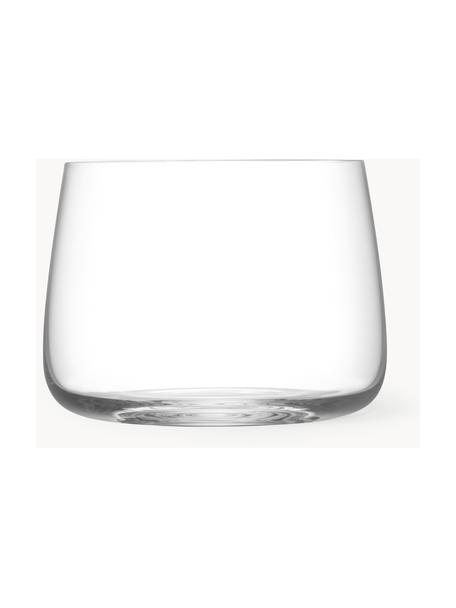 Vasos Metropolitan, 4 uds., Vidrio, Transparente, Ø 9 x Al 7 cm, 360 ml