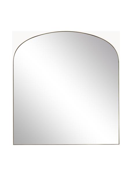 Lustro ścienne z metalową ramą Francis, Odcienie złotego, S 80 x W 85 cm