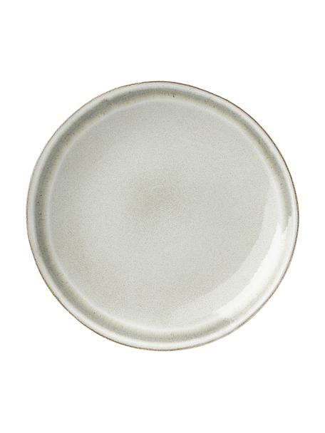 Assiette à dessert grès émaillé Cia, 4 pièces, Grès cérame, Beige, Ø 20 x haut. 3 cm