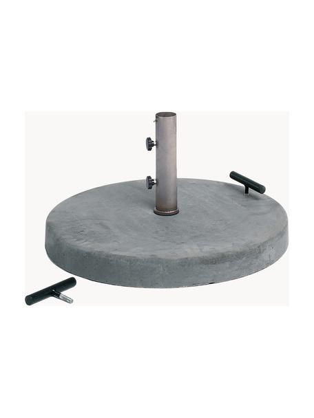 Base per ombrellone Beton, varie misure, Cemento, acciaio inossidabile, plastica, Grigio, Ø 60 x Alt. 8 cm