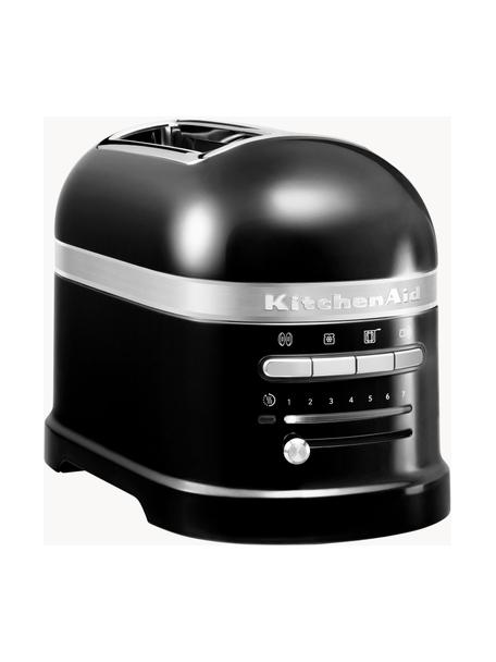 Toaster Artisan, Gehäuse: Aluminiumdruckguss, Schwarz, matt, B 35 x T 18 cm