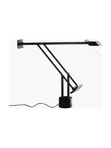 Tischlampe Tizio, Lampenschirm: Technopolymer, Gestell: Aluminium, beschichtet, Schwarz, B 78 x H 66 cm