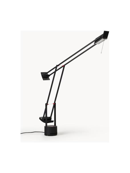 Velká stolní lampa Tizio, Černá, Š 78 cm, V 66 cm