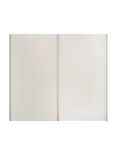Schwebetürenschrank Oliver mit 2 Türen, inkl. Montageservice, Korpus: Holzwerkstoffplatten, lac, Weiß, 252 x 225 cm