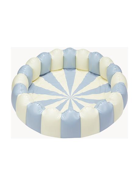 Aufblasbarer Garten-Pool Henry, Ø 160 cm, PVC-Kunststoff, Hellblau, Off White, Ø 160 x H 45 cm