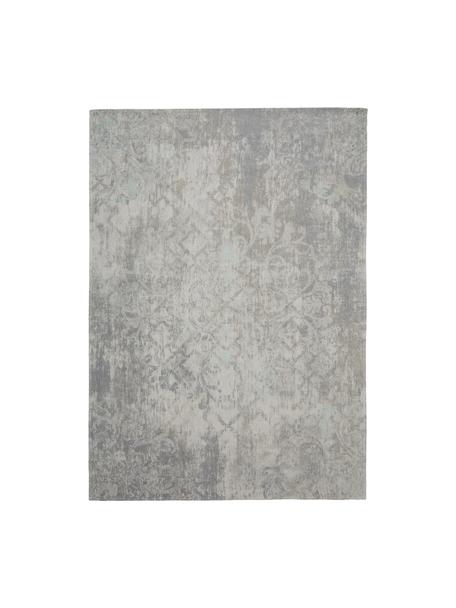 Tapis chenille Babylon, Fil de chenille (100 % coton), Tons gris, tons beiges, larg. 140 x long. 200 cm (taille S)