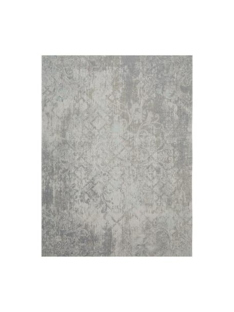 Tappeto in ciniglia Babylon, Filato di ciniglia (100% cotone), Tonalità grigie, tonalità beige, Larg. 140 x Lung. 200 cm (taglia S)