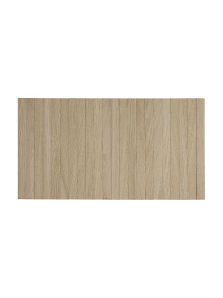 Tác na pohovku z dubového dřeva Oak, Dubové dřevo, Béžová, D 44 cm, Š 24 cm