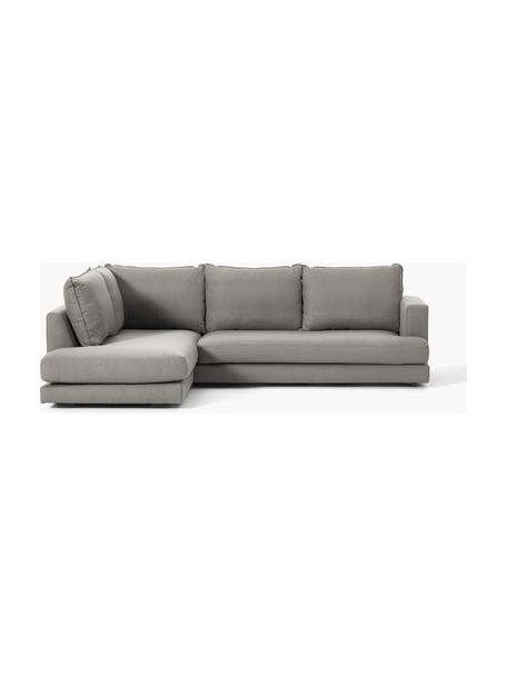 Ecksofa Tribeca, Bezug: 100 % Polyester Der hochw, Sitzfläche: Schaumpolster, Fasermater, Gestell: Massives Kiefernholz, Webstoff Taupe, B 274 x T 192 cm, Eckteil rechts