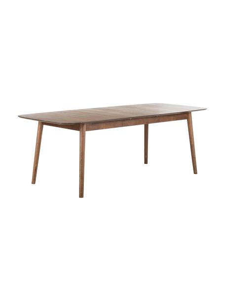 Table extensible bois Montreux, 180 - 220 x 90 cm, Bois, larg. de 180 à 220 x prof. 90 cm