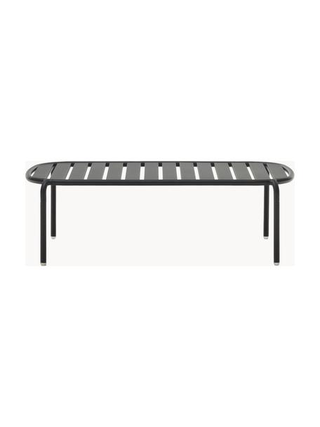 Gartentisch Joncols, Aluminium, pulverbeschichtet, Anthrazit, B 113 x T 65 cm