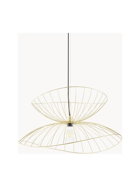 Dizajnová závesná lampa Ray, Mosadzná, matná, Ø 70 x V 28 cm