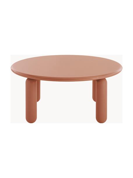 Table basse ronde Undique Mas, Nougat, Ø 85 cm