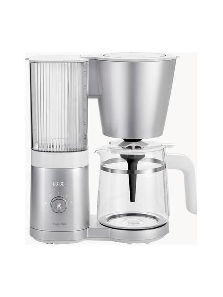 Filterkaffeemaschine Enfinigy aus Kunststoff, Kunststoff, Edelstahl, Weiß, Silberfarben, matt, B 33 x H 35 cm