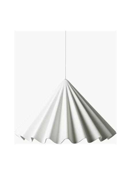 Grosse Pendelleuchte Dancing, Ø 95 cm, Lampenschirm: Kunststoff, Weiss, Ø 95 x H 58 cm