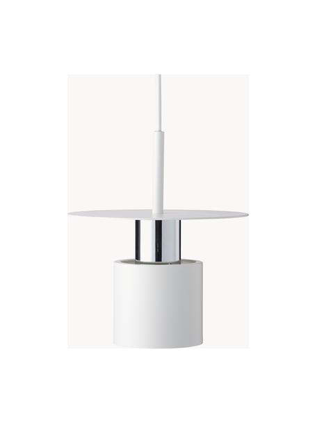 Kleine design hanglamp Kolorit, Wit, Ø 20 x H 24 cm