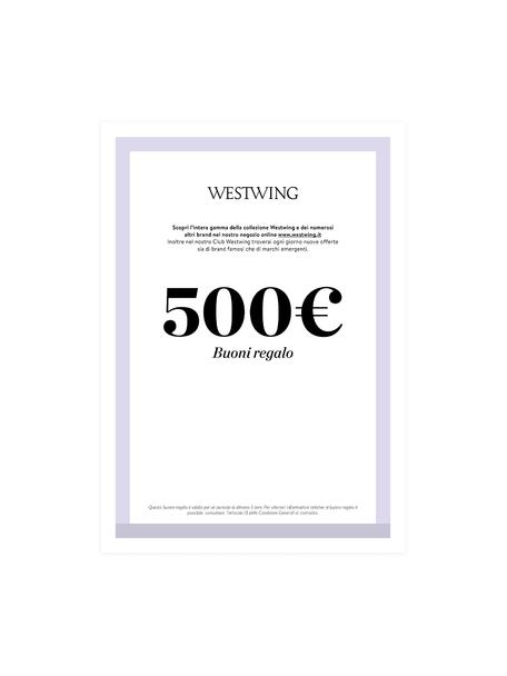 Buono regalo stampabile, Voucher digitale da stampare e utilizzare subito! Dopo aver ricevuto il pagamento riceverai una e-mail con il link al tuo voucher. Puoi semplicemente salvare il file PDF e stamparlo., Bianco, lilla, 500