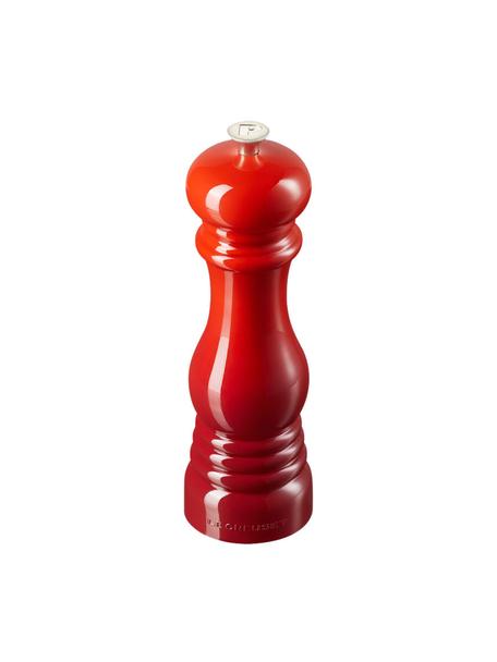 Molinillo de pimienta con mecanismo de cerámica Creuset, Estructura: plástico, Grinder: cerámica, Tonos rojos brillante, Ø 6 x Al 21 cm