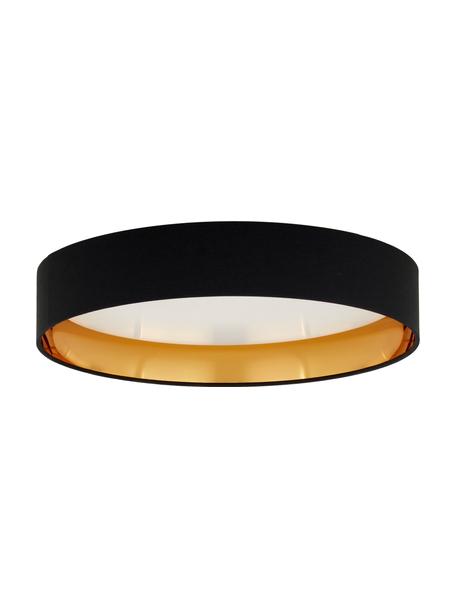 Stropní LED svítidlo Mallory, Černá, Ø 41 cm, V 10 cm
