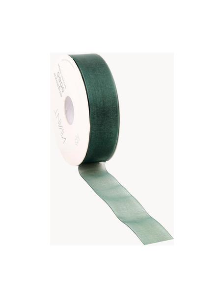 Geschenkband Origo, Polyester, Dunkelgrün, B 3 x L 5000 cm