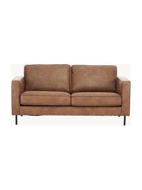 Pohovka z recyklovanej kože Hunter (2-miestna), Koža hnedá, Š 164 cm x H 90 cm