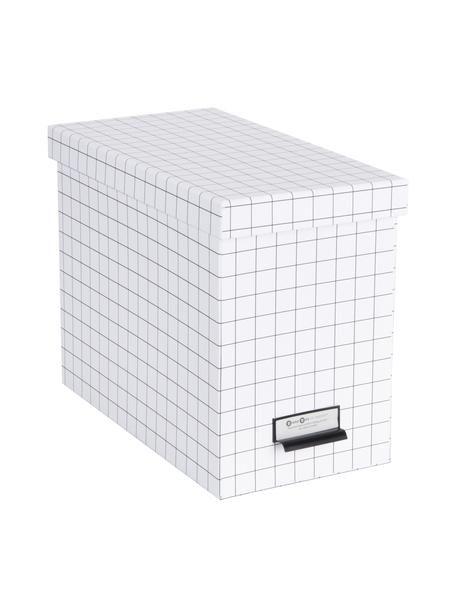 Caja organizadora Jahan, 9 pzas., Caja: cartón laminado macizo (1, Blanco, negro, An 19 x Al 27 cm