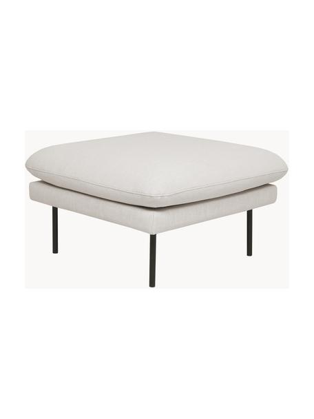 Pouf Moby, Tissu beige clair, larg. 78 x prof. 78 cm