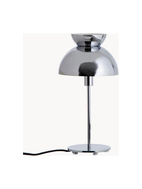 Designová stolní lampa Butterfly, Lesklá stříbrná, Ø 21 cm, V 40 cm