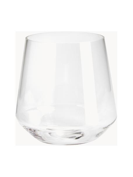 Mundgeblasene Glas-Vase Joyce, H 16 cm, Glas, Transparent, Ø 16 x H 16 cm