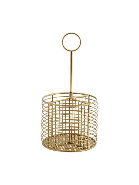 Porta cubiertos Axio, Metal, Latón, Ø 16 x Al 30 cm