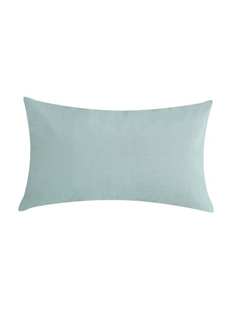 Coussin d'extérieur St. Maxime, 100 % polyester, Vert menthe, larg. 30 x long. 50 cm